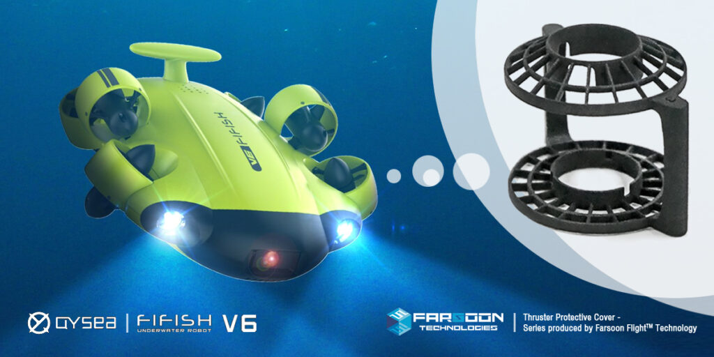 Farsoon Flight™テクノロジーで推進する水中ドローン